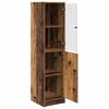 Highboard Reclaimed Wood 35 X 37 X 142 Cm Engineered Wood