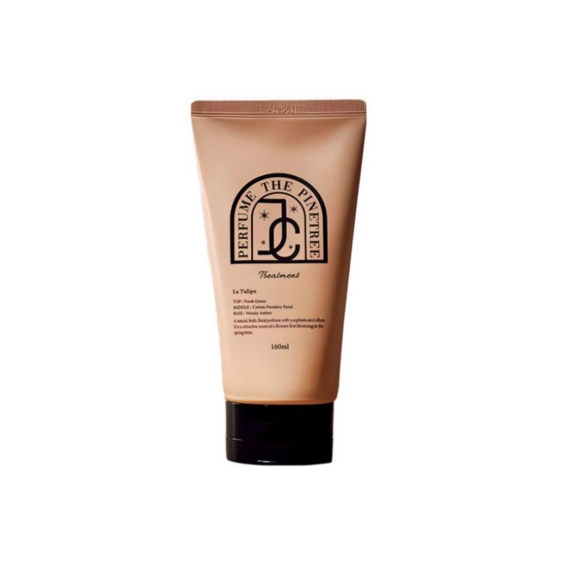 JC Pinetree Low Molecular Protein Hair Pack La Tulipe Perfume Scent 160ml Volumizing Shiny Cuticle Coat 1pc 2pcs Option 160ml  1pcs