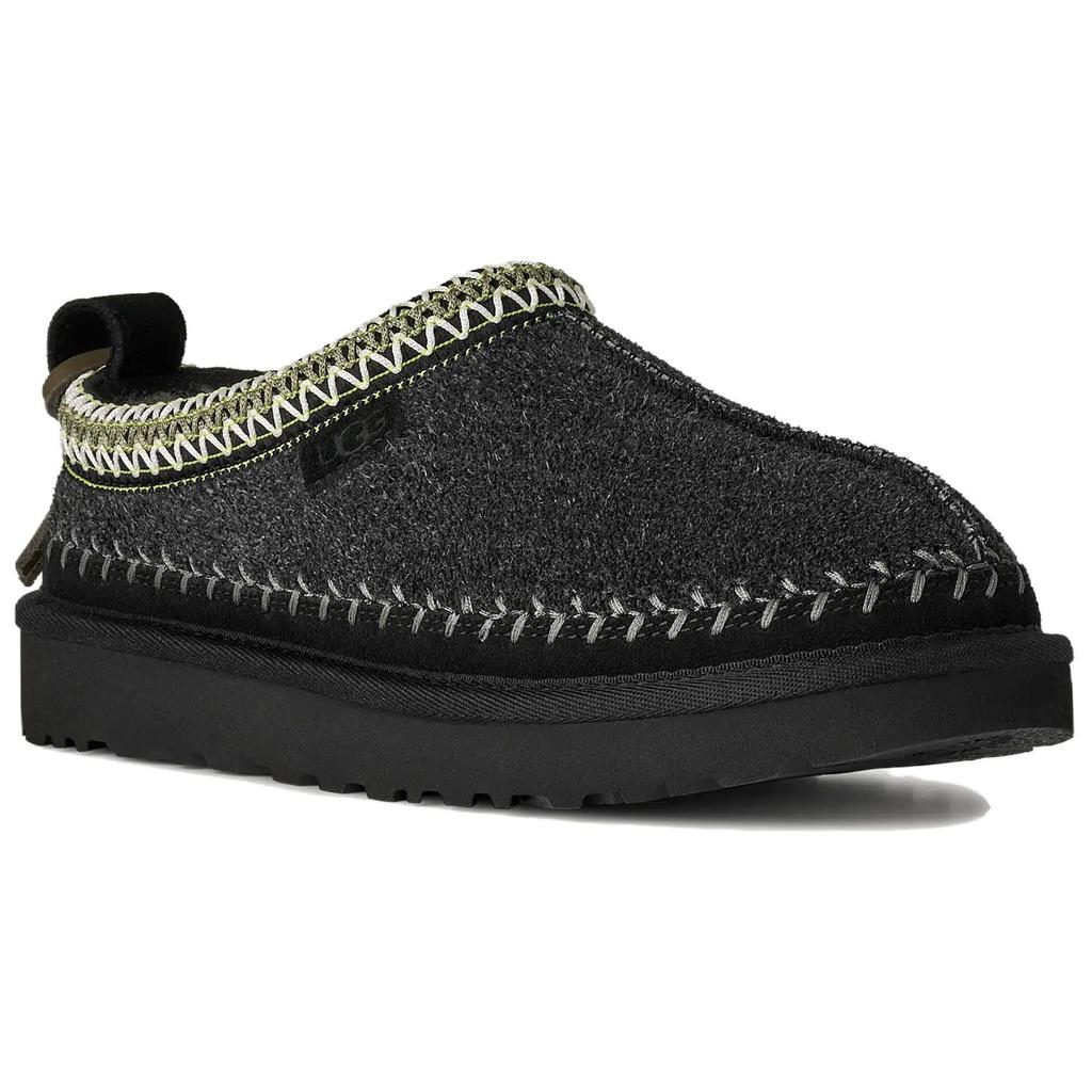 UGG Wildleder Tasman Biarritz Mode Bequeme Low-Top Freizeitschuhe Damen Freizeitschuhe Schwarz 1171444-BLK