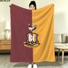 Bradford City Afc Print Flannel Blanket, High Quality Comfortable for All Seasons, Home Decor, Warmth and Comfort, Perfect for Christmas Gifts