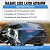 HECKKLAPPENSCHLOSS DECKELRIEGEL 4tlg. für VW Touareg Sharan Seat Alhambra 2011 2012 2013 2014 2015 2016 2017 2018 7P0827505