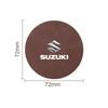 1pcs Suede Car Coaster Mat Water Cup Slots Non-Slip Pad for Suzuki Grand Swift Jimny Vitara Baleno SX4 XL-7 GW250 Accessories