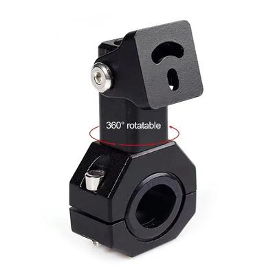 Universal Motorcycle LED Brackets Parts 29mm 88mm Bumper Modified Sponge Clamp Led Light Bracket Mount Kit For Work Light