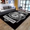 3D BBS racer Retro printed carpet Non-slip carpet bedroom decoration living room decoration washroom floor mat birthday gift