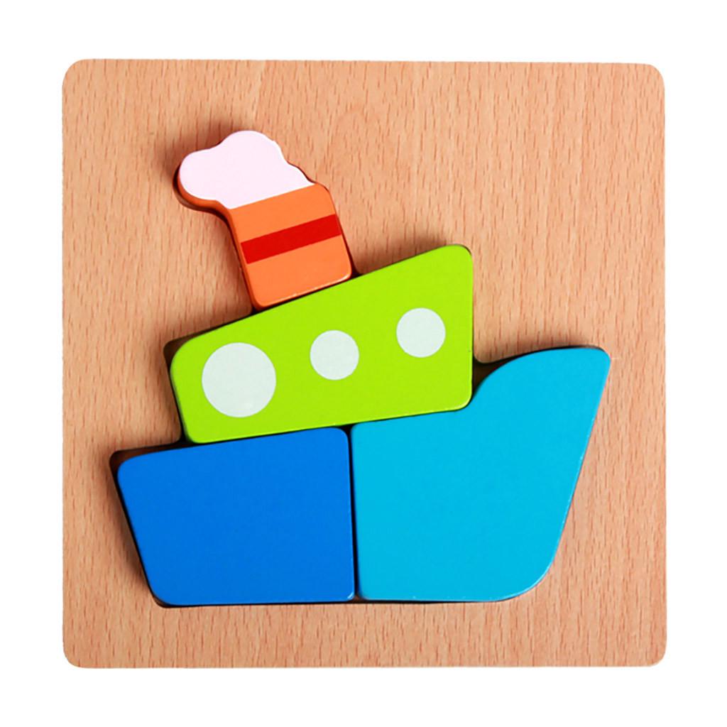Buy Wooden Animal Puzzles for Toddlers 1 2 3 Years Old Boys Girls ...
