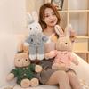 Cartoon Rabbit Doll Plush Toy Girls Bed Doll Sleeping Pillow Grab Machine Doll for Children’s Day Gift