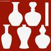 Porcelain DIY Kit: Children's Creative Hand-Painted Blue & White Vase and Cheongsam Ornaments.