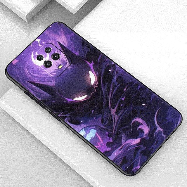 Pokemon Gengar Case For Xiaomi Redmi Note 12 10 5G 11 13 9 9S 8 Pro 13c 12 C 10 10C 9C 9A A1 K40 Pro Silicone Phone Fundas