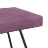 Bench Purple 80 x 40 x 45 cm Velvet