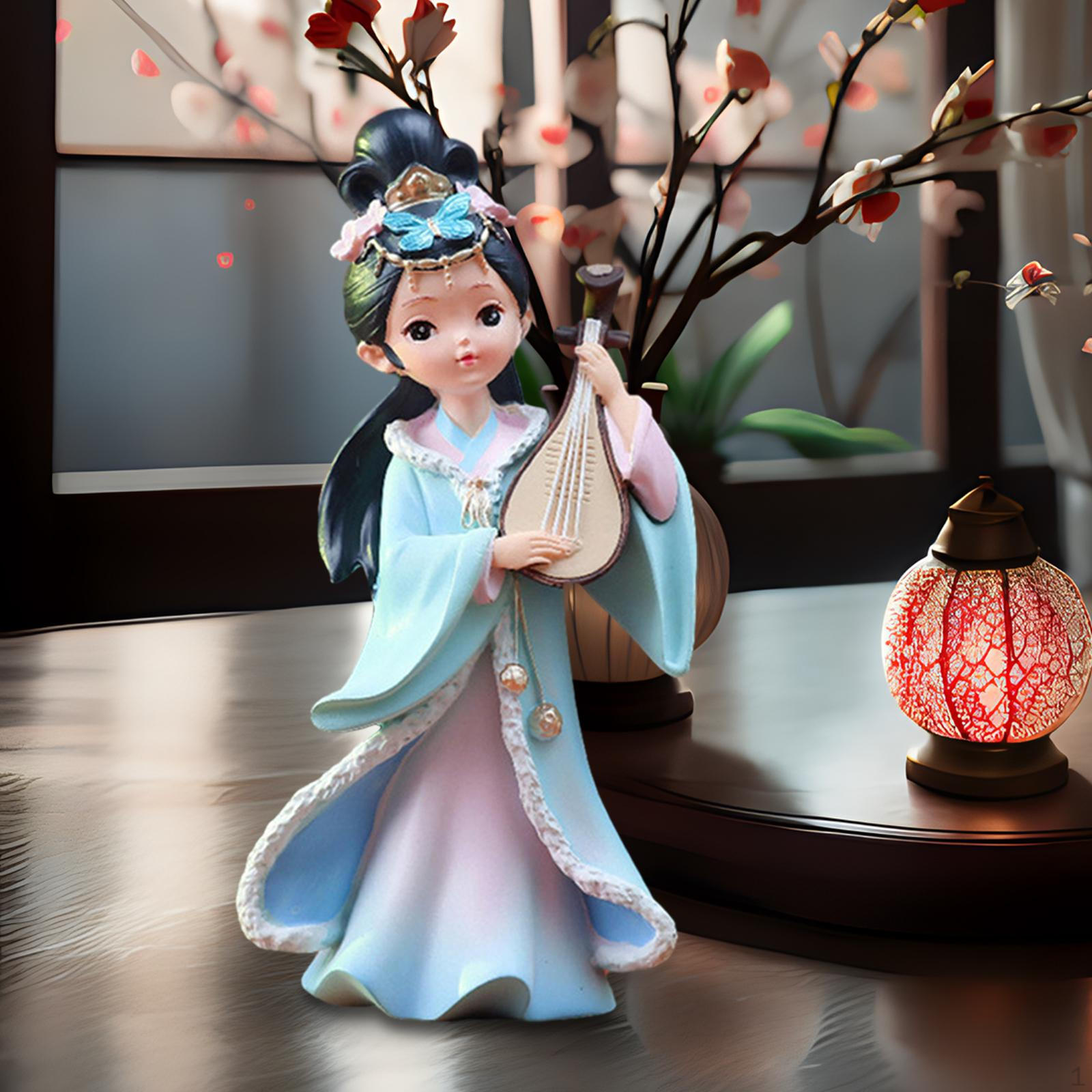 

Китайская древняя статуя красоты, история знаменитой женщины, статуэтка, скульптура из смолы на день рождения Wang Zhaojun