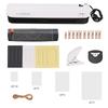 A1 Size SL199 Laminator Machine Set Hot and Cold Lamination 1 Roller System W/ 11 A1/A1/A1/A6 Laminating Pouches Corner Rounder