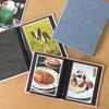 Nakabayashi Cotto Black Mount Photo Album Welded Type L Size 1 Tier Pocket Mount Blue A COPL 241 B