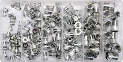 Aluminum Rivet Nuts Set M3-M10, 150 Pcs Yt-36460 Yato