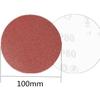 Pack of 60 100mm Sanding Discs, Water-Resistant Sanding Paper, Round, for Sanding Metal, Wood, and Metal Surfaces, Mixed Grit Abrasive Paper, 320, 600