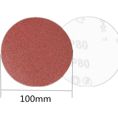 Pack of 60 100mm Sanding Discs, Water-Resistant Sanding Paper, Round, for Sanding Metal, Wood, and Metal Surfaces, Mixed Grit Abrasive Paper, 320, 600