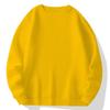 Loose Fit Women's Pullover Sweatshirt, Comfortable Plain Fabric, Ideal for Weekend Outings