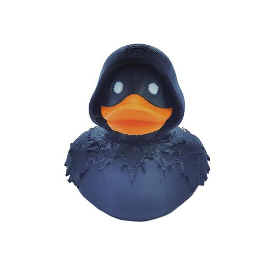 Halloween Duck Figurine 3D Printed Spider Duck Statue Horror Skeleton Ghost Duck for Home Bar Mantel Haunted House Decoration