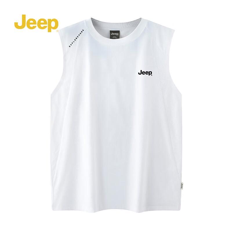 JEEP Men's Summer Lightweight Casual Sleeveless Tank Top