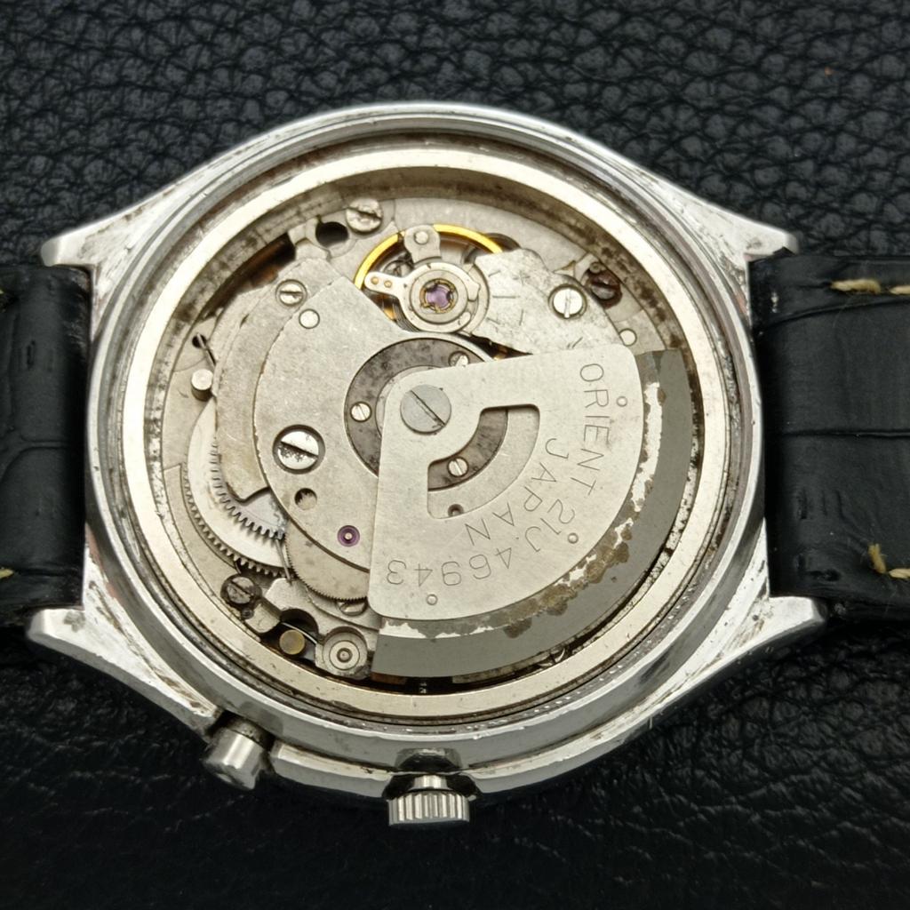 USED VINTAGE ORIENT AUTOMATIC 46943 JAPAN MENS ORIGINAL DIAL WATCH a436623-2 R123a-a436623