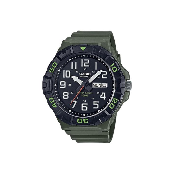 CASIO Men 52.6mm Black Watch MRW-210H-3AVDF MRW-210H-3AVDF Black Dial