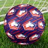 Lille Football Club Emblem Size 5 Soccer Balls, Anti-Slip, Protective Football, Outdoor Sport, a Unique Gift Suitable for him/her, Birthdays