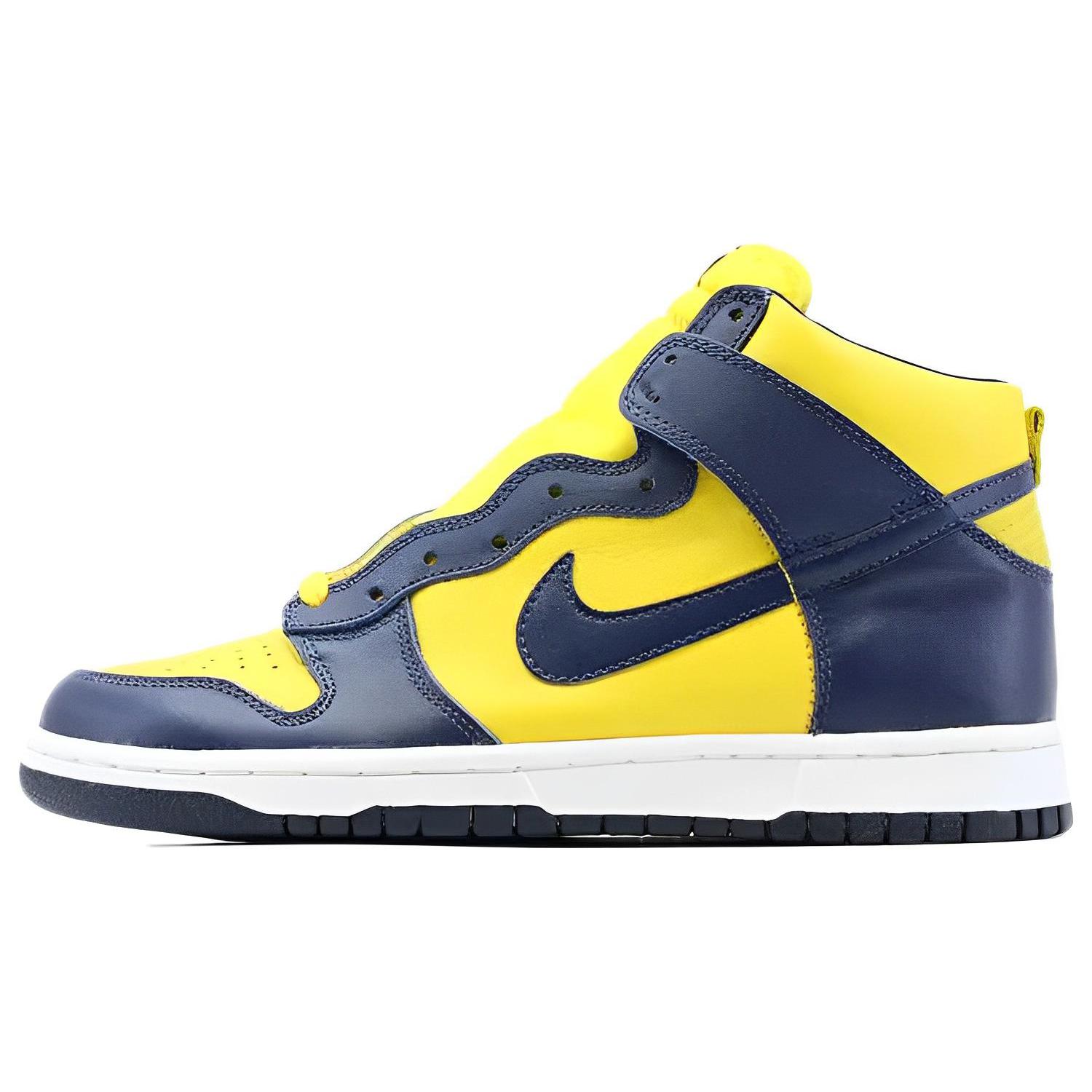 

New Nike Dunk High Le Michigan 630335-471 43
