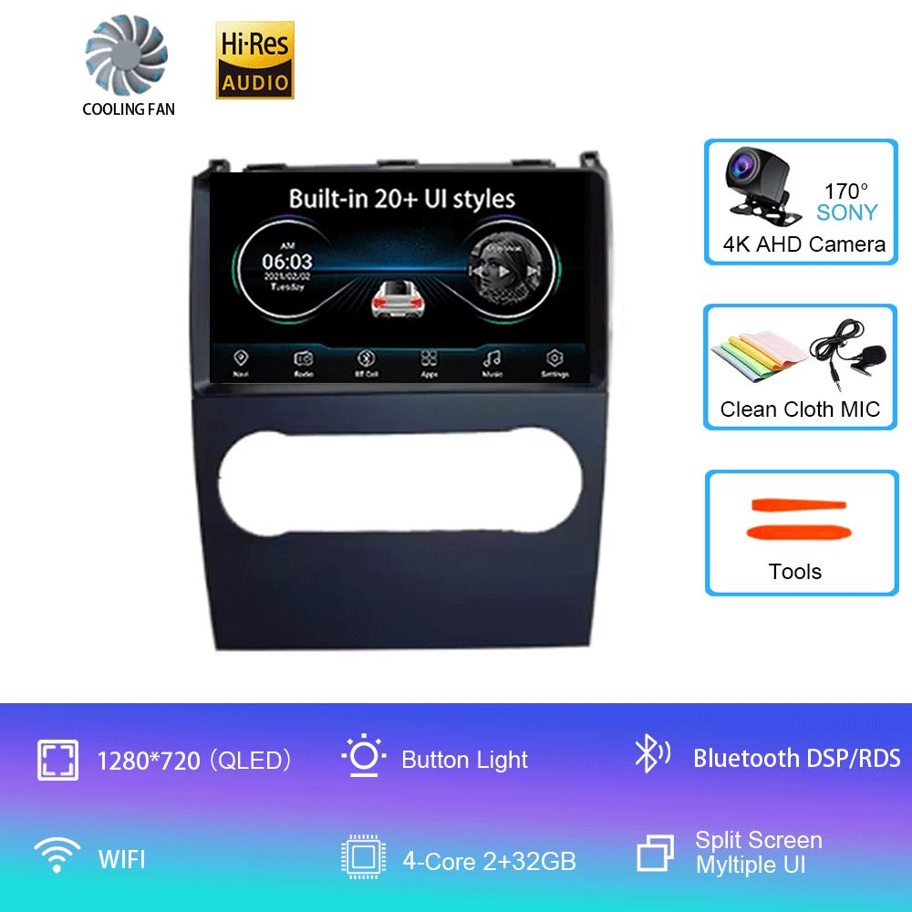 

Android 14 GPS Car radio Multimedia Head unit For Mercedes Benz B200 A B Class W169 A160 A180 A200 A220 2009-2012 BT Radio 4G CHINA