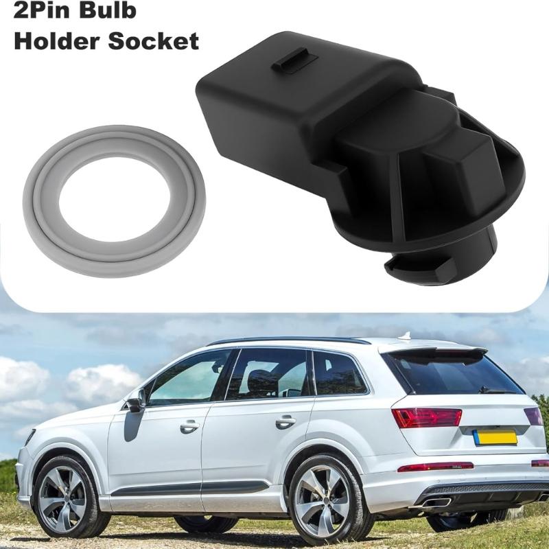 Universal Heavy Duty Corrosion Resistant Lamp Socket Housing Turn Signal Lamp Base Connector ABS Construction 1C0953123C