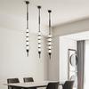 Nordic Cream Glass Chandelier for Bedroom, Living Room, and Hall