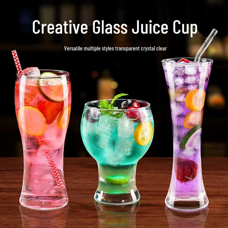MINGHUI Creative Glass Drinking & Juice Cup