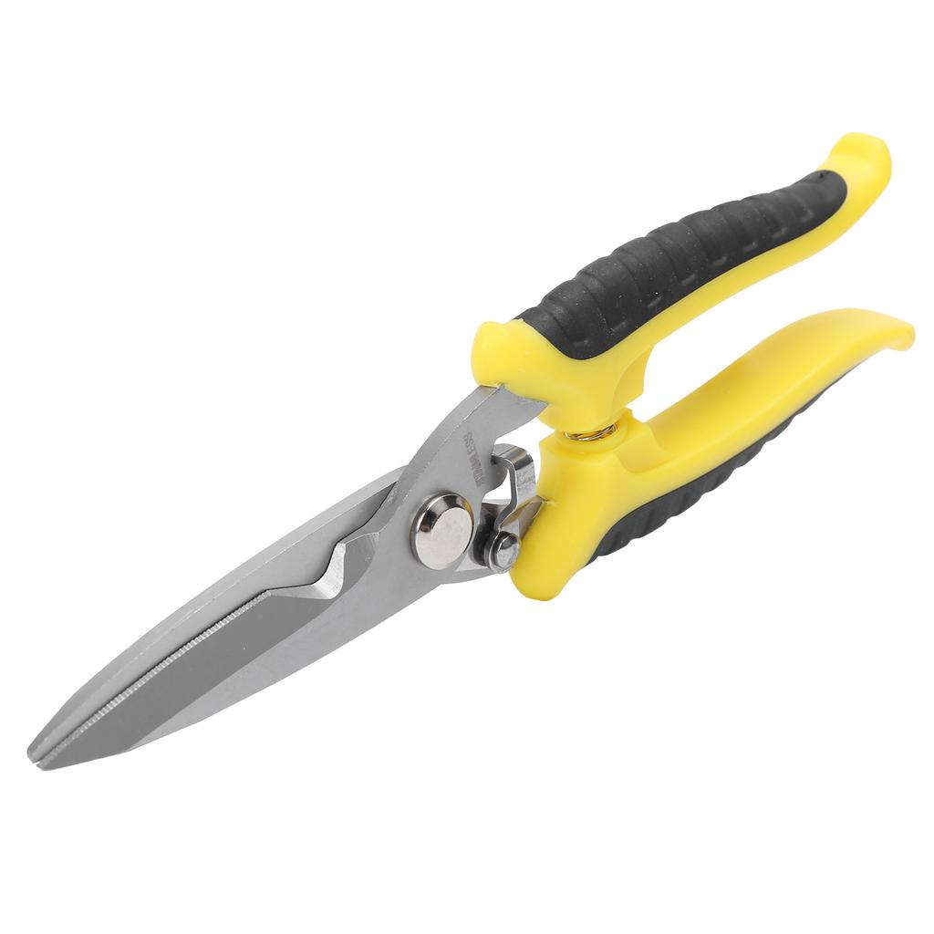 Electrician Scissors Stainless Steel Heavy Duty Multipurpose Wire Cutter with Ergonomic Handle8in