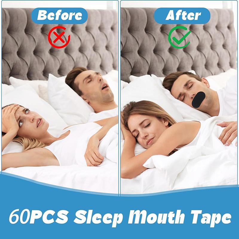 30Pcs Anti Snoring Sleep Mouth Tape Best Breathing Nasal Strips Medical Grade Improved Sleeping Keep Mouth Close Prevent Snoring