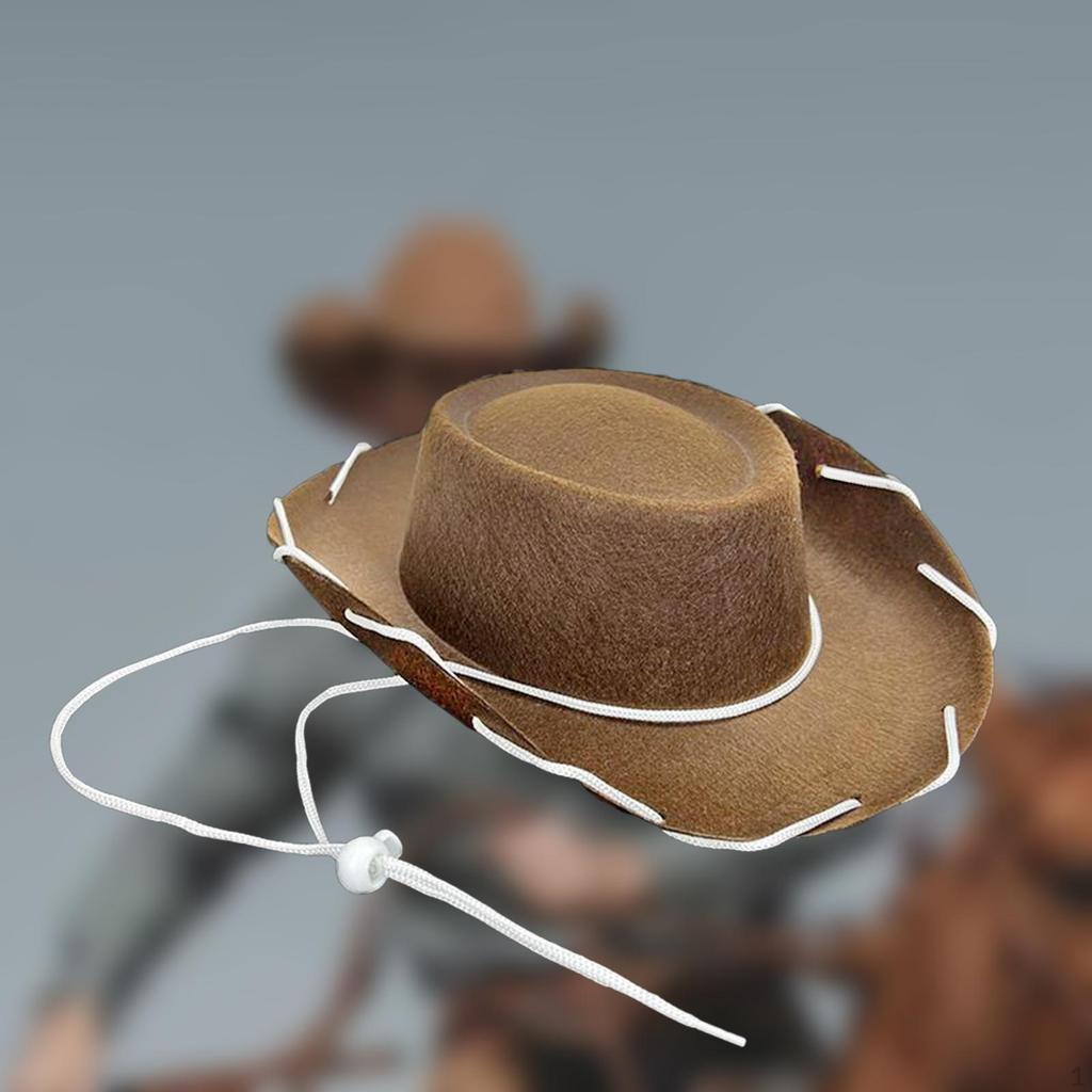 Autentický klobouk ve westernovém stylu pro venkovní výlety