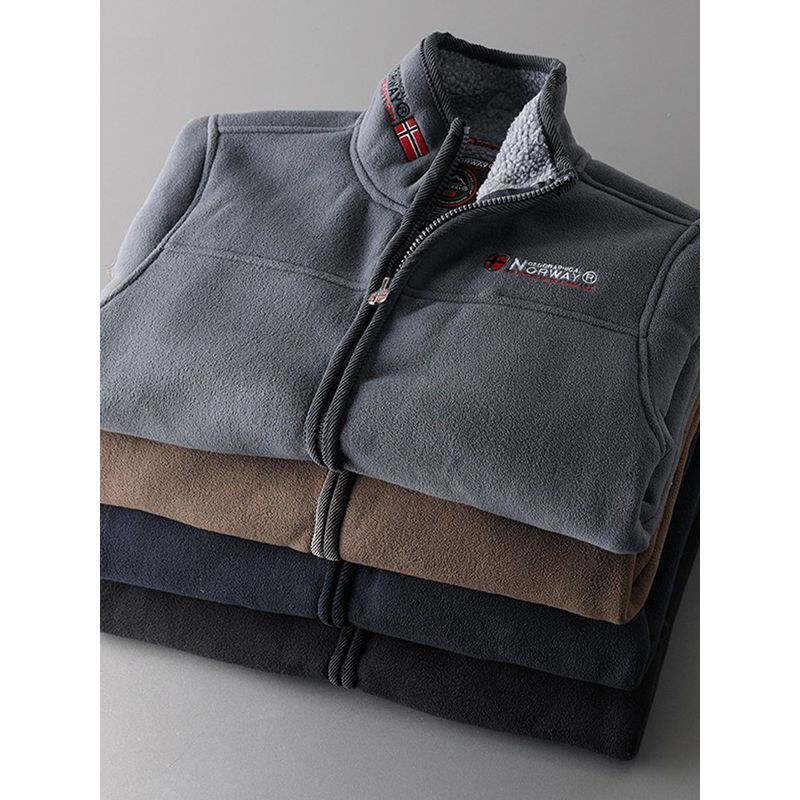 Winter Export Tail Order Men's Cotton Clothes Fleece Sweater Outwear
