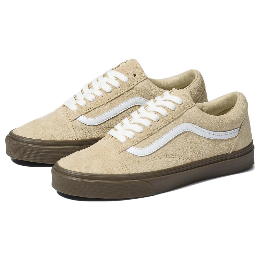 Vans Old Skool Hairy Suede - Khaki Unisex Sneakers Brown VN0005UAKHK