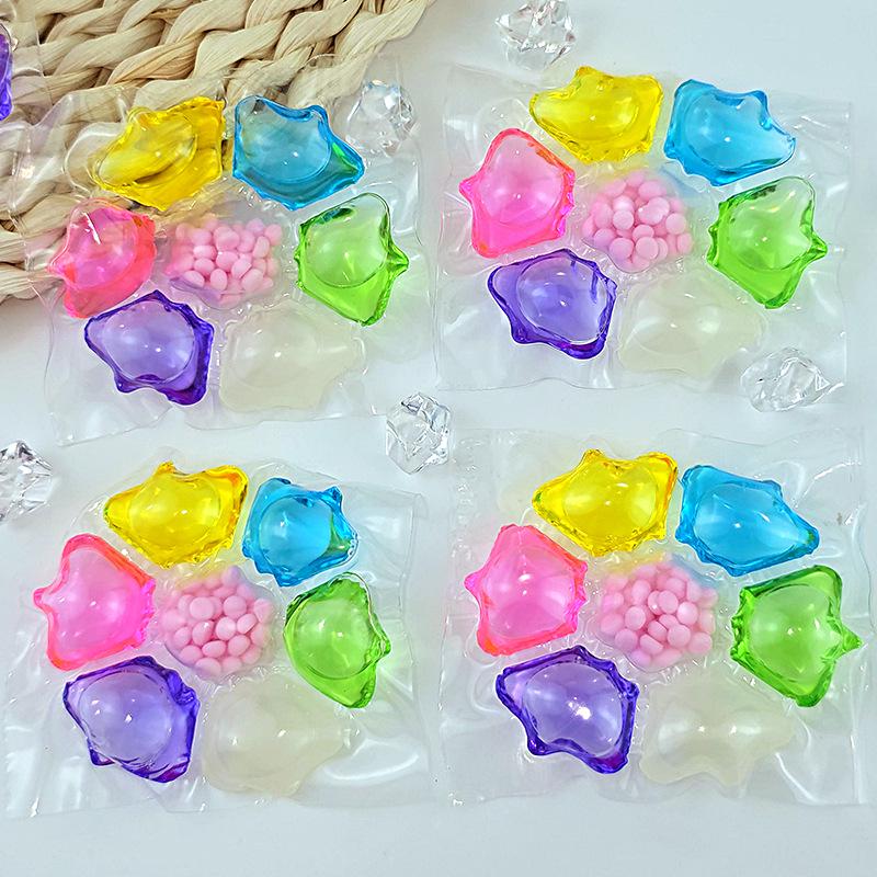 36-Pack Seven-in-One Laundry Pods: Softening, Long-Lasting Scent, Deep Cleaning, 10g Seven-Chamber Beads