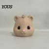 Easy to Install Bird Feeder Alternative Mouse Head Squirrel Feeder, Funny Animal Face Outdoor Playful Garden Accessory Hanging Wildlife Feeding