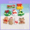 Colorful Christmas Snowman Wreath Resin Accessories For Diy Phone Cases And Hair Accessories