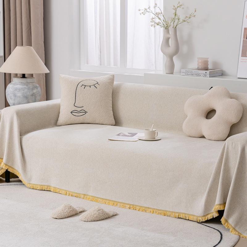 

Чехол для дивана с двумя сторонами, всесезонный чехол для дивана с защитой от царапин, простой современный чехол для дивана, полное покрытие 180*380cm