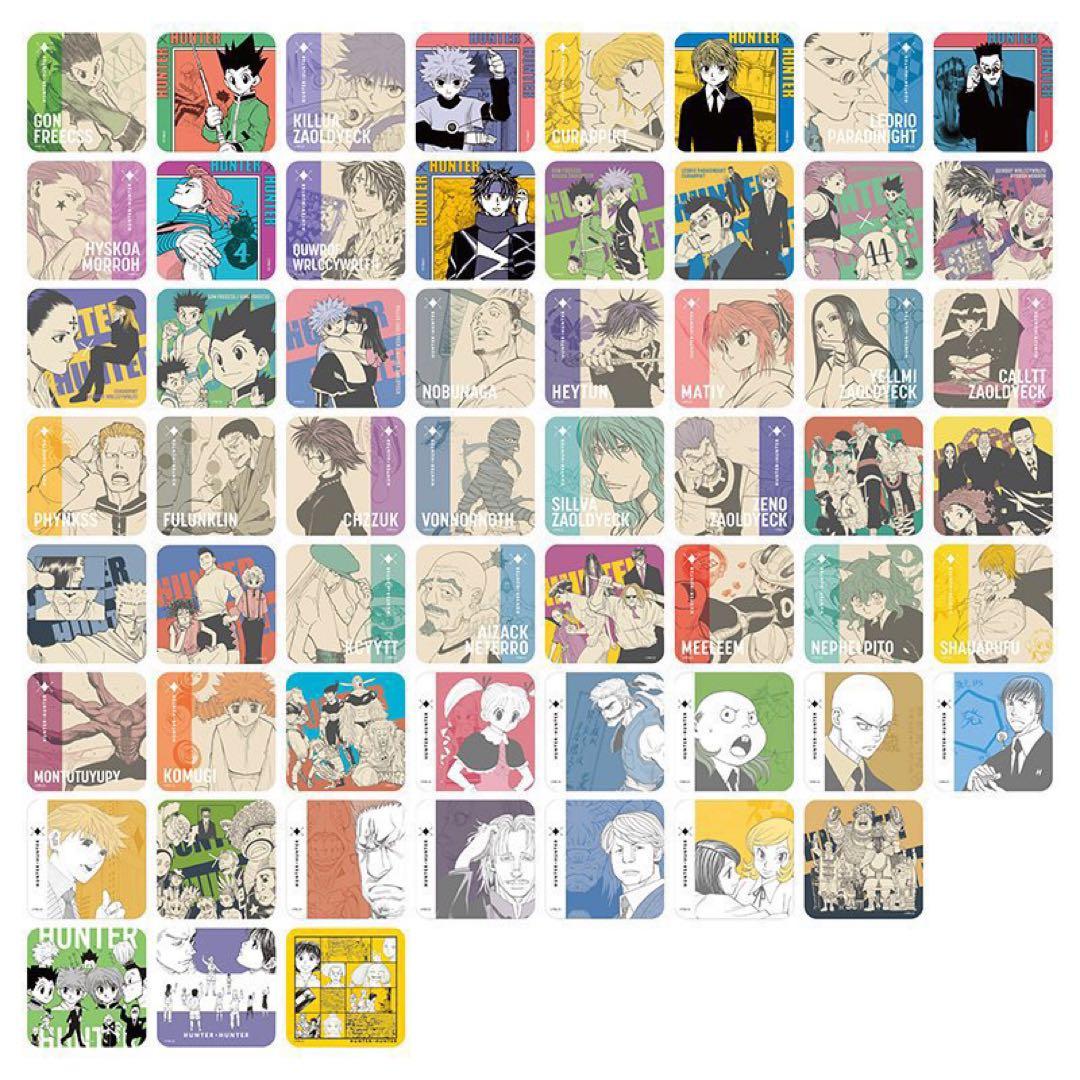 

[USED] HUNTER×HUNTER Art Coasters (All Types) with Bonus