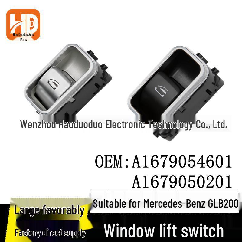 Mercedes GLB200 Window Switch A1679054601 Car Button Lifter Electric