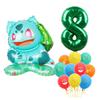 Standing Pokémon Pikachu Squirtle Child Elf Birthday Aluminum Film Printing Latex Balloon Gift
