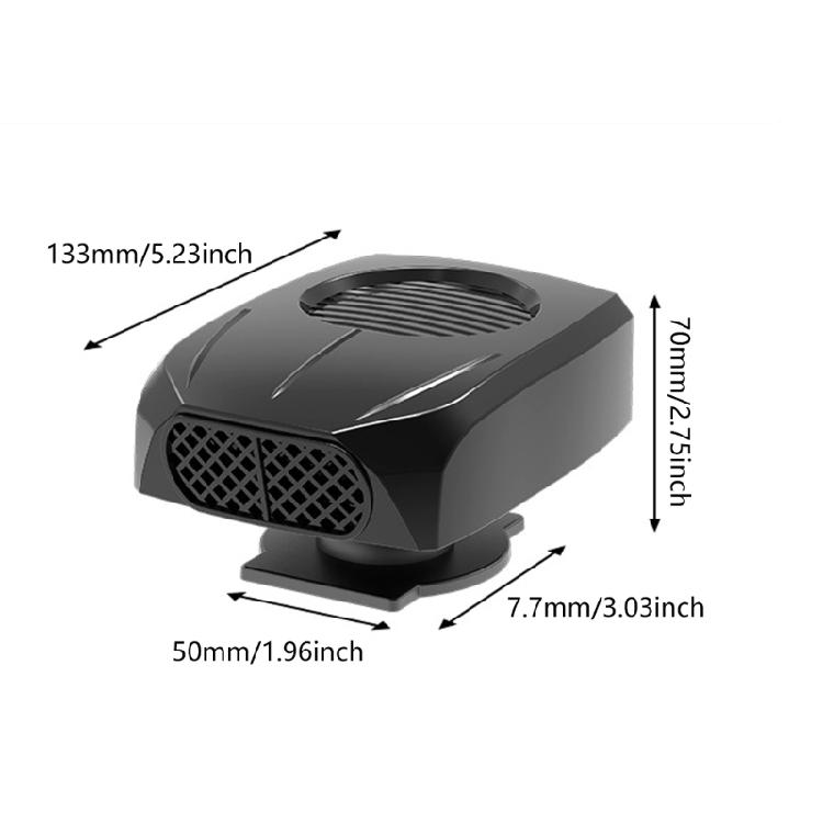 Multifunction  12V/24V Car Heater & Cooling Fan Windshield Demister Fast Heating Vehicle Device for Quick  Window Clearness