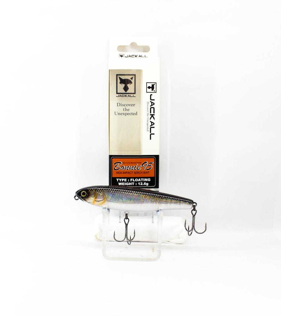 Jackall Bonnie 95 Floating Lure HL Silver & Black (4483)