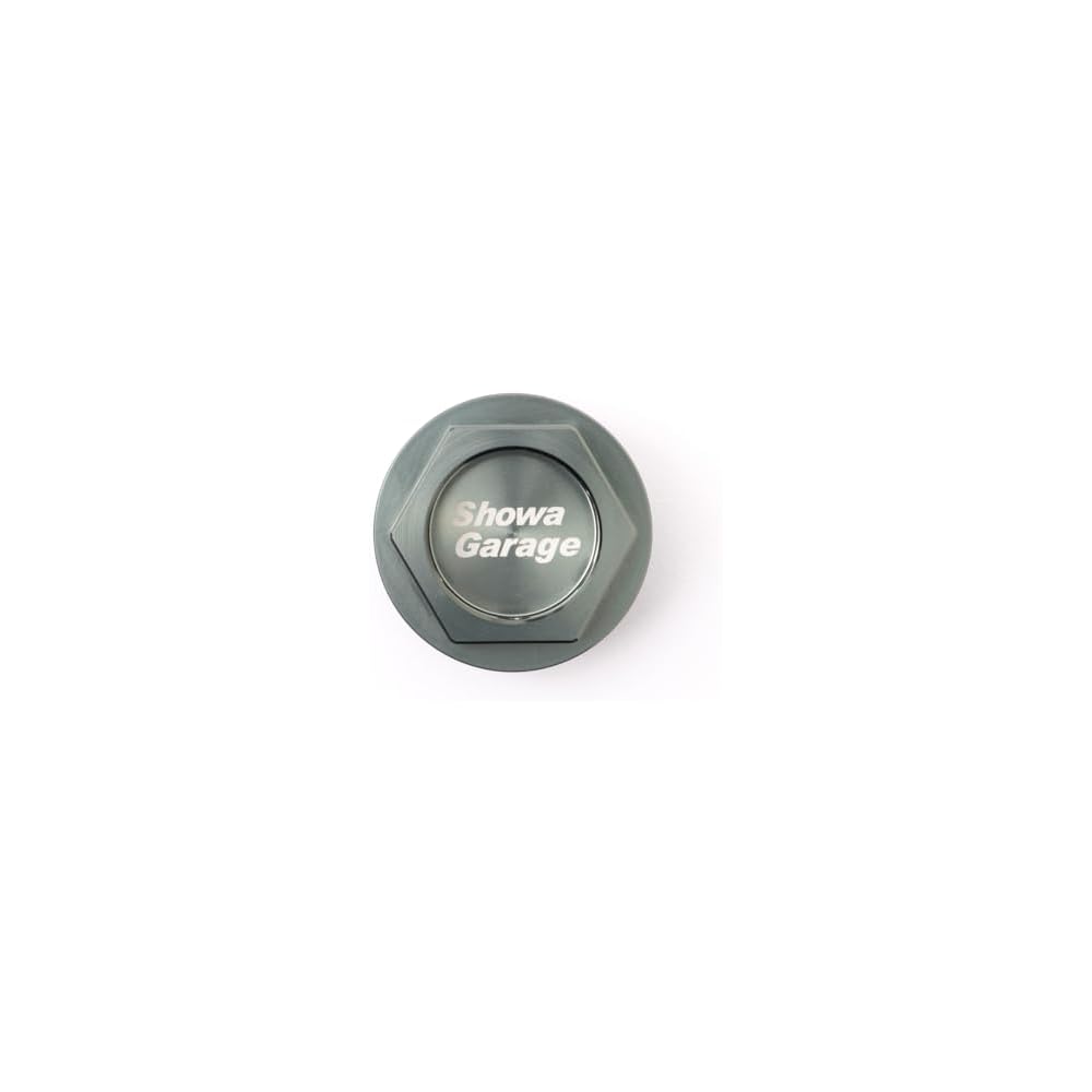 Showa Garage SGR Oil Filler Cap [Showa Garage] Logo, Machined Aluminum, for Jimny JB64/Sierra JB74/Nomad JC74 (Gunmetal)