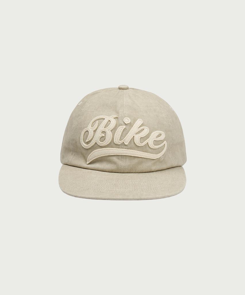 BIKE Tail Logo 6-Panel Cap Beige