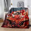 Football Team Celebration Customize Text Blanket Throw Customizable Blanket Soft & Cozy for Livingroom Chair Bed Bedding All-Season Use