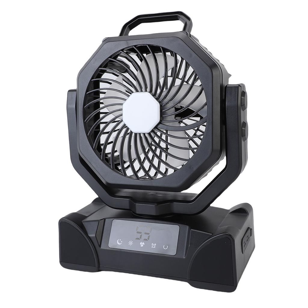 Portable Fan with LED Light Remote Control 20000mAh Battery Powered Rechargeable Cooling Fan for