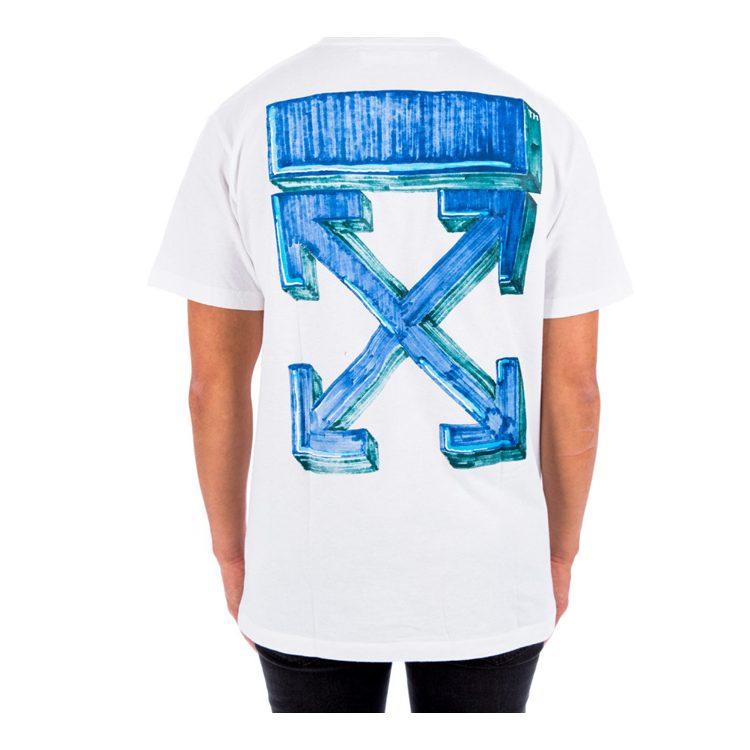 OFF WHITE FW20 T Shirt Men's White OMAA027E20JER0050145