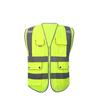 Fluorescerend Groen Reflecterend Veiligheidsvest met Zakken